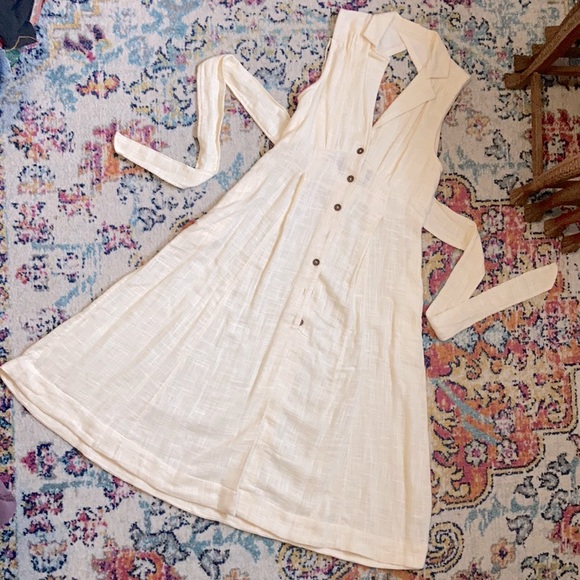 Free People Dresses & Skirts - Free People (NWOT) XS open back collared dress